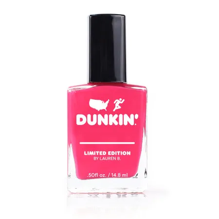 Lauren B Beauty Dunkin set 2 smalti rosa arancio