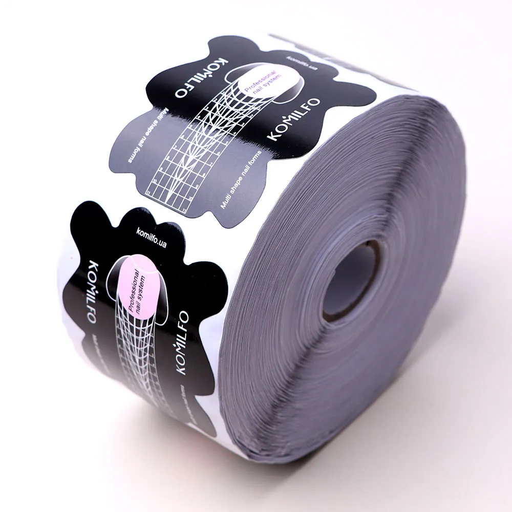 Komilfo Multi Shape cartine ricostruzione 500 pz adesive