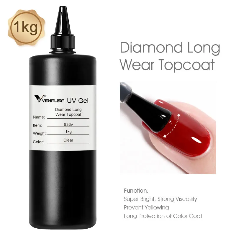 Venalisa Base Top coat 1kg raw material no-wipe opaco