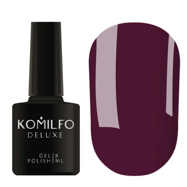Komilfo Deluxe Series D224 smalto semipermanente marsala 8 ml coprente