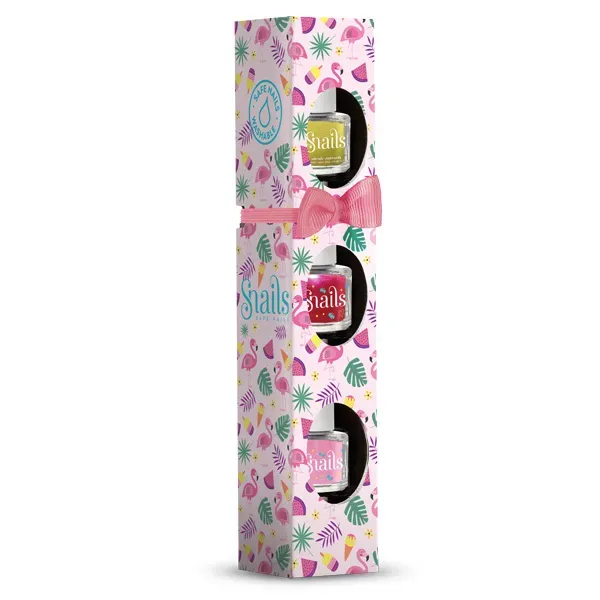 Snails Flamingo smalto 3 pezzi mini 7 ml