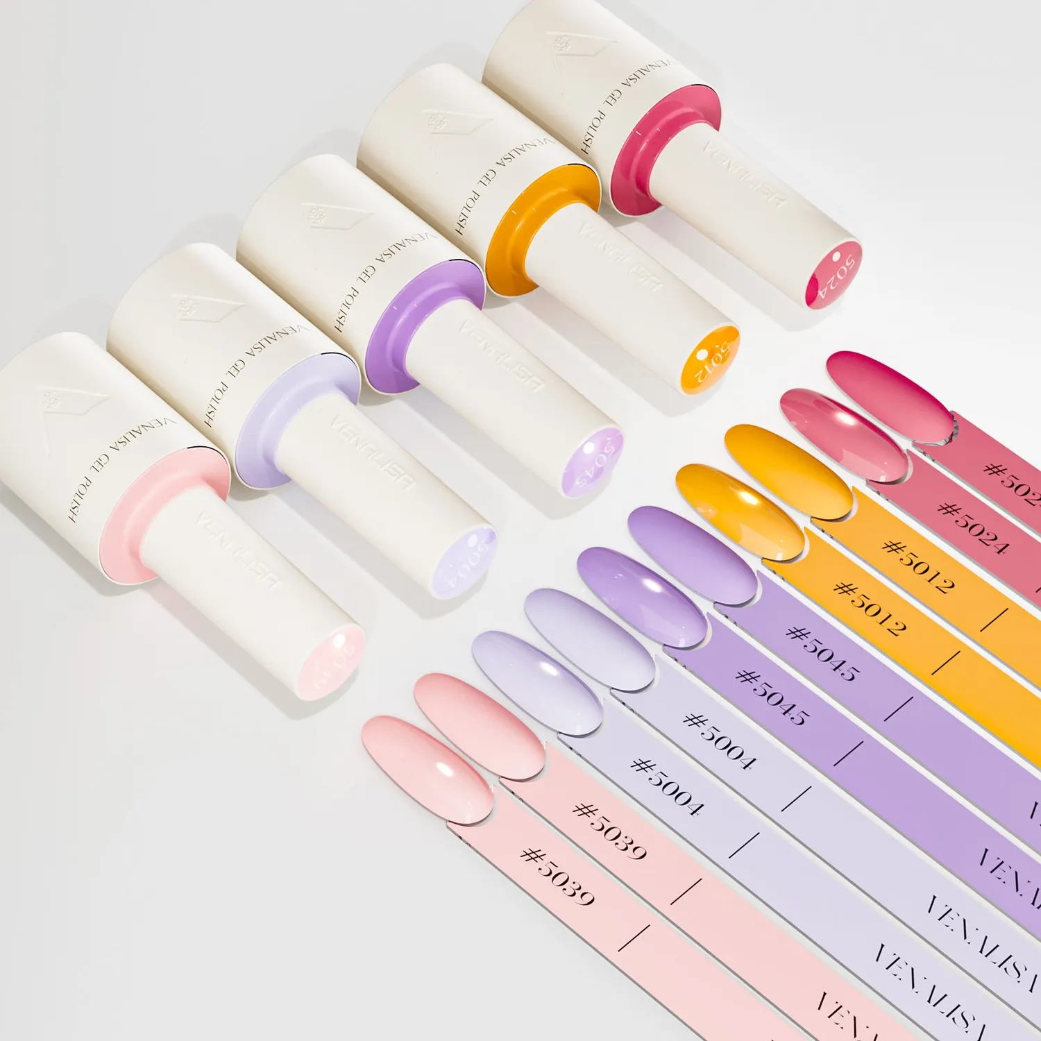 Venalisa Set 5 smalti semipermanenti 10ml vegan coprente