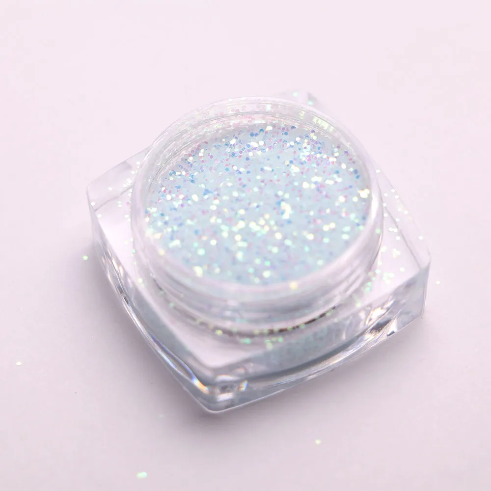 Komilfo 007 paillettes unghie 2,5 g blu/viola fotocromatico 0,4 mm
