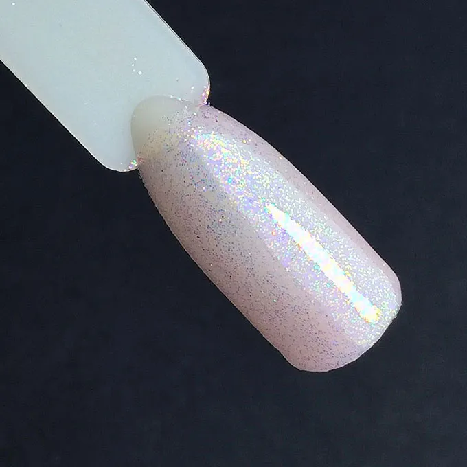 Komilfo 021 glitter unghie bianco multicolor 0,1 mm 2,5 g