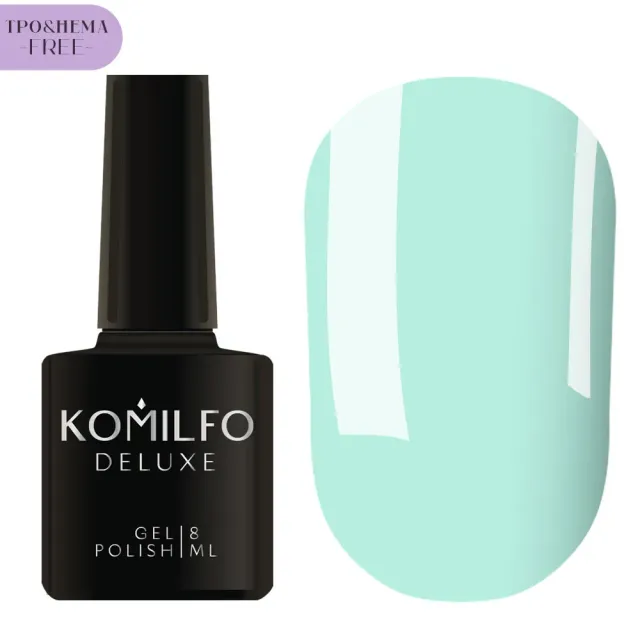Komilfo Macarons M006 smalto semipermanente 8 ml turchese