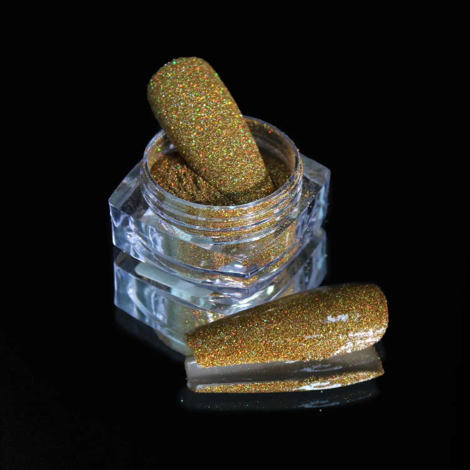 Komilfo 003 glitter unghie oro olografico 2,5 g