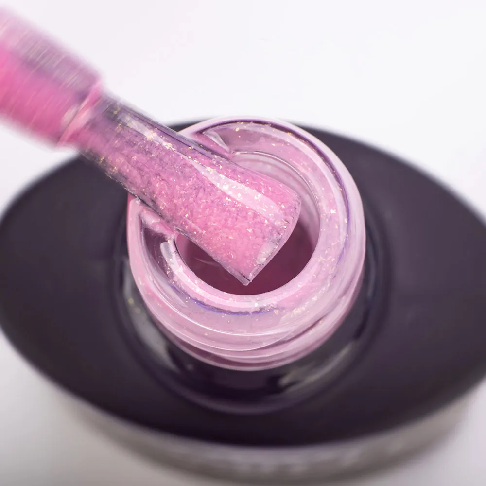 Komilfo Deluxe D044 smalto semipermanente 8 ml lilla shimmer