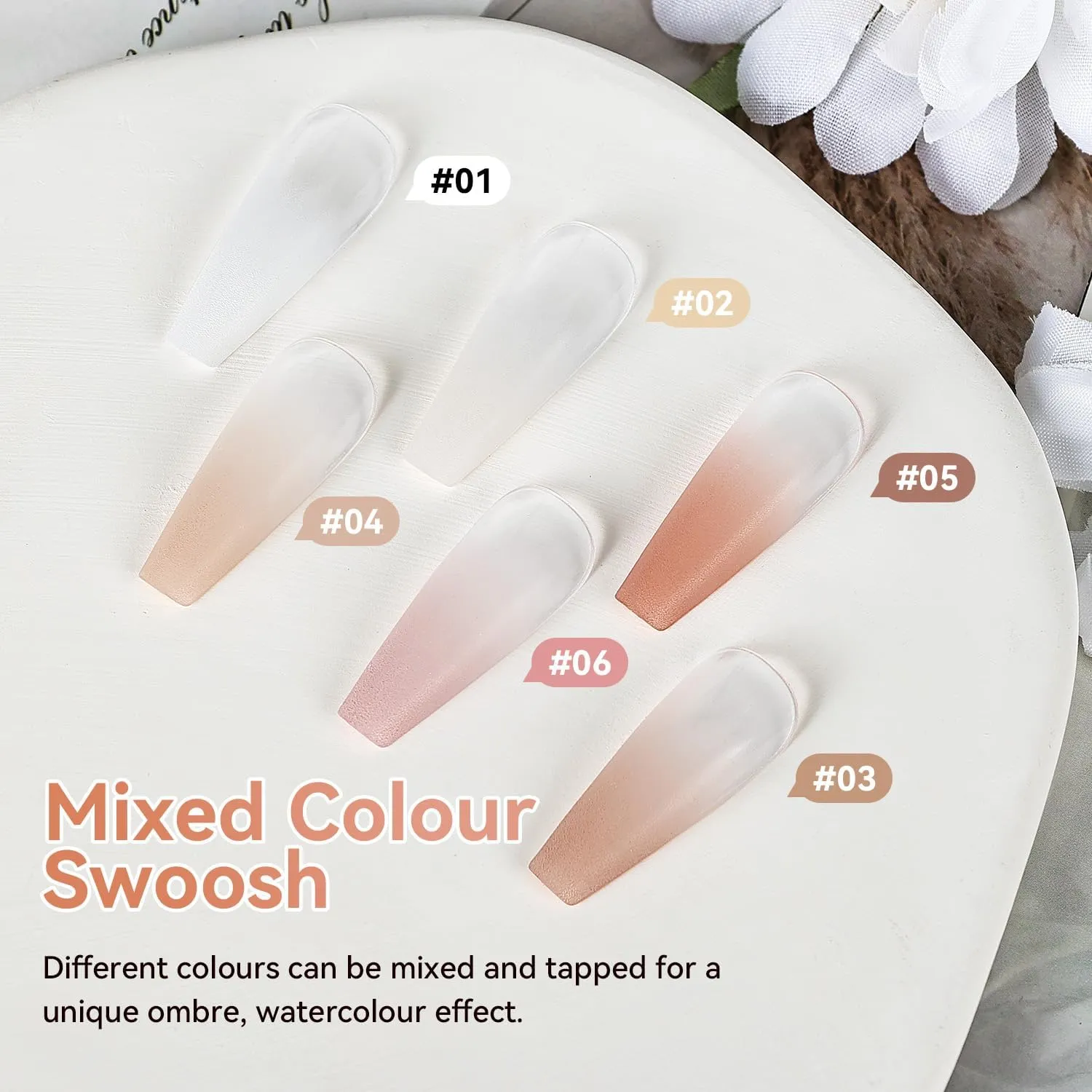 Jodsone Pat Painting 6COLOR-PPG-1T gel blush sfumato