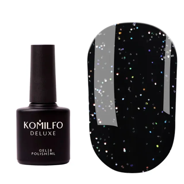 Komilfo No Wipe Holographic Top top olografico 8 ml