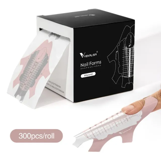 Venalisa Nail Forms cartine unghie 300 pz allungamento