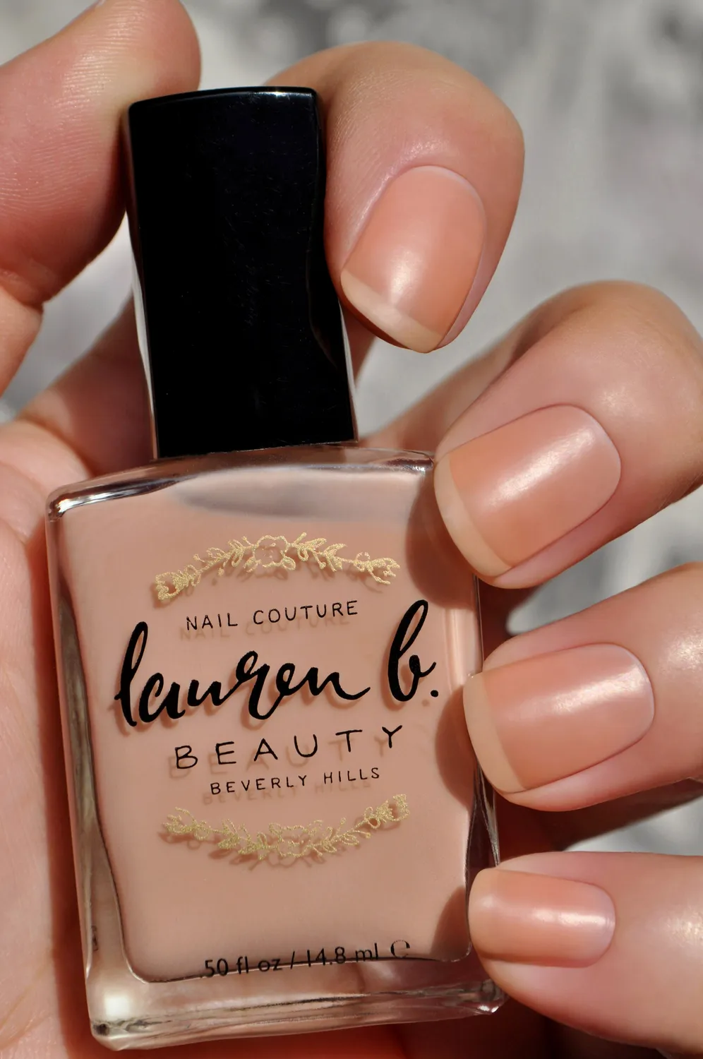 Lauren B Beauty Nail Perfecter base coat levigante nude