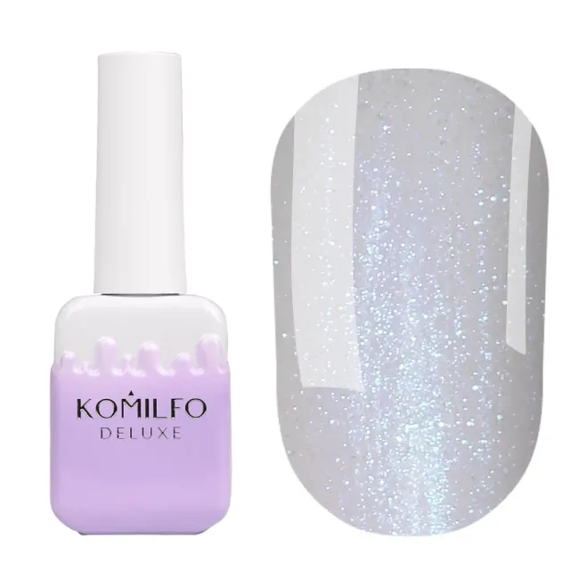 Komilfo Shine Base 001 base semipermanente 10 ml rosa shimmer