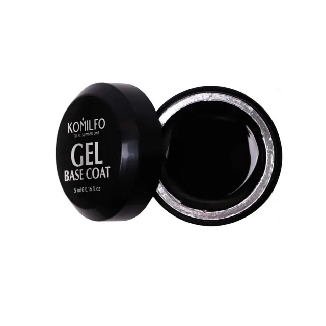 Komilfo Gel Base Coat base unghie correttore 5 ml rinforzante