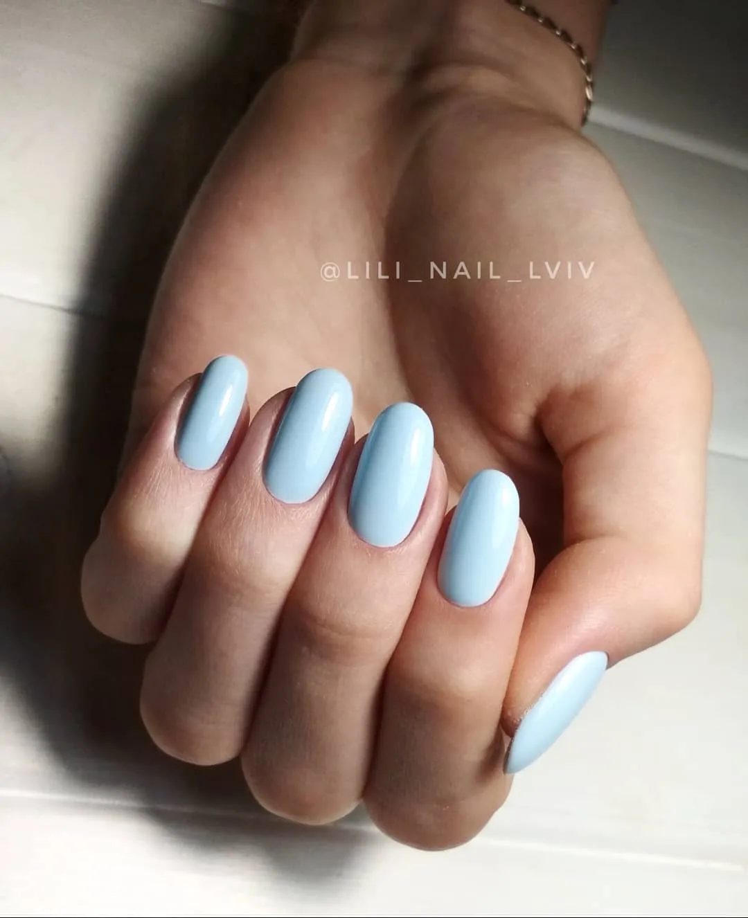 Komilfo Deluxe D195 smalto azzurro pastello 8 ml