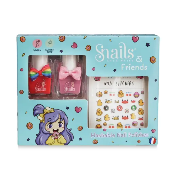 Snails & Friends Duckie Daycare set 2 smalti + sticker