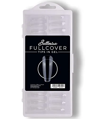 Nailfor Tips Gel Fullcover Ballerina 240pz trasparenti