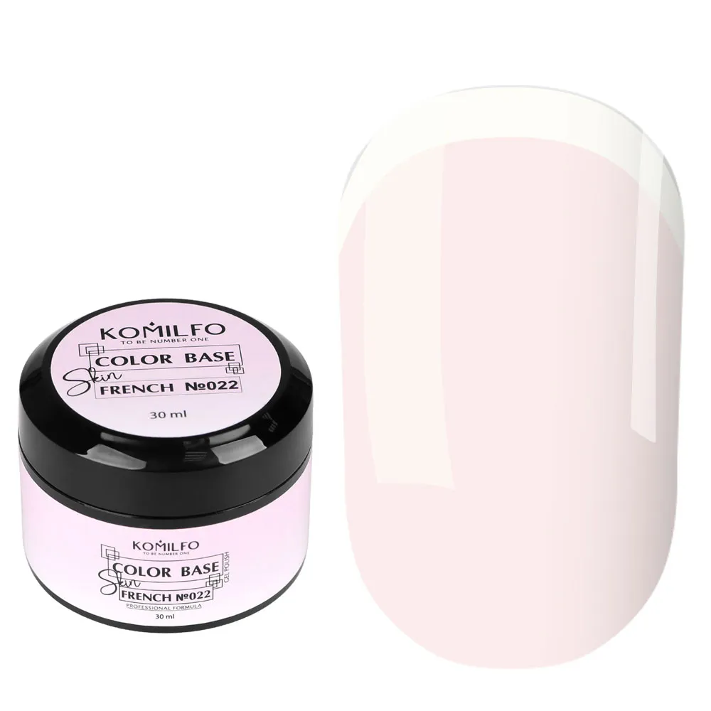 Komilfo Color French Base Skin 022 base barattolo 30 ml