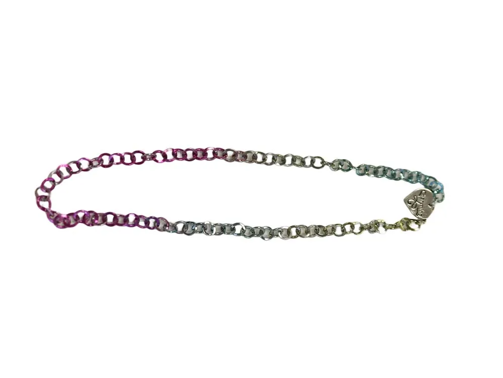 Snails Charming Necklace collana bambina colorata in ferro
