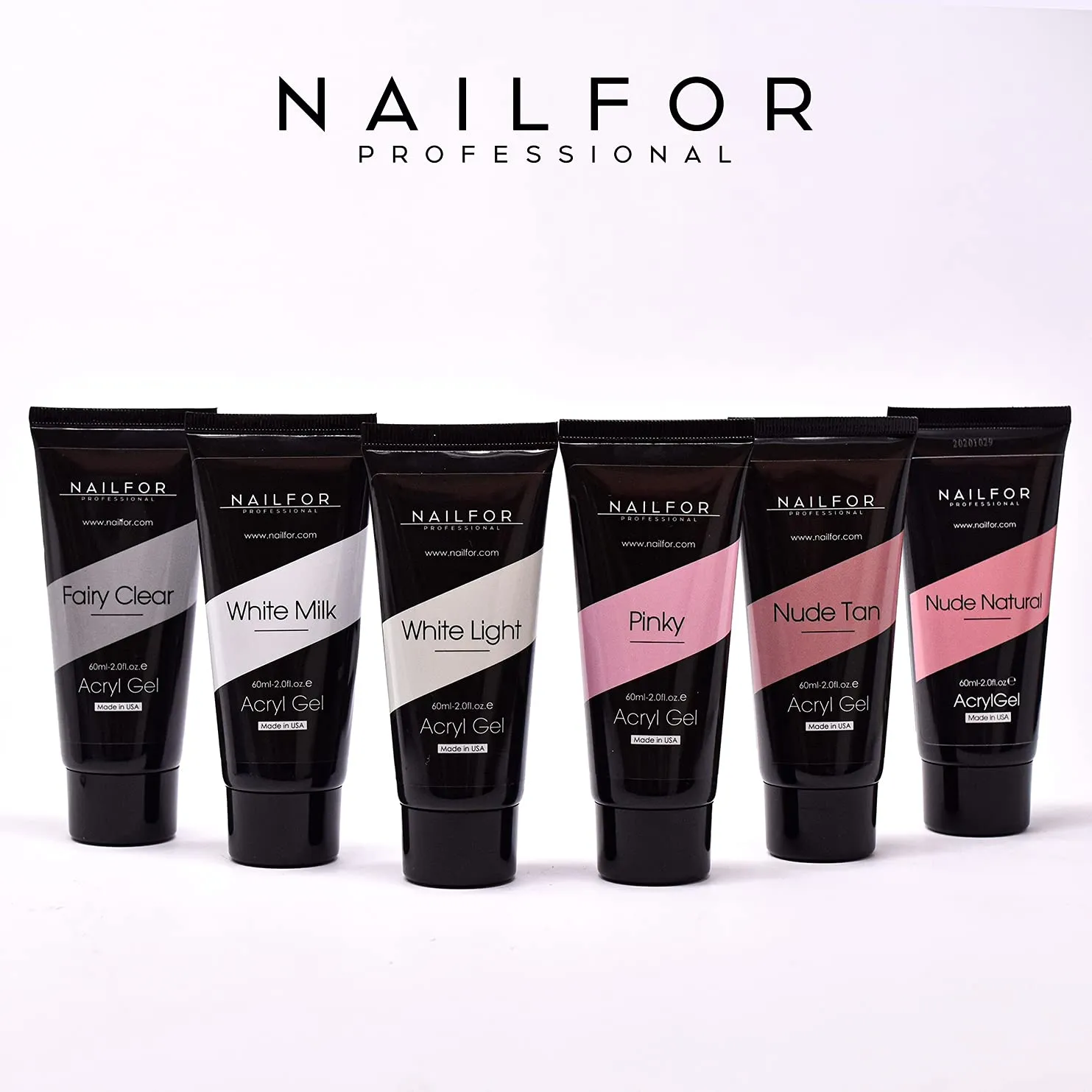 Nailfor Acrylgel Transparent Clear tubo 30ml resistente