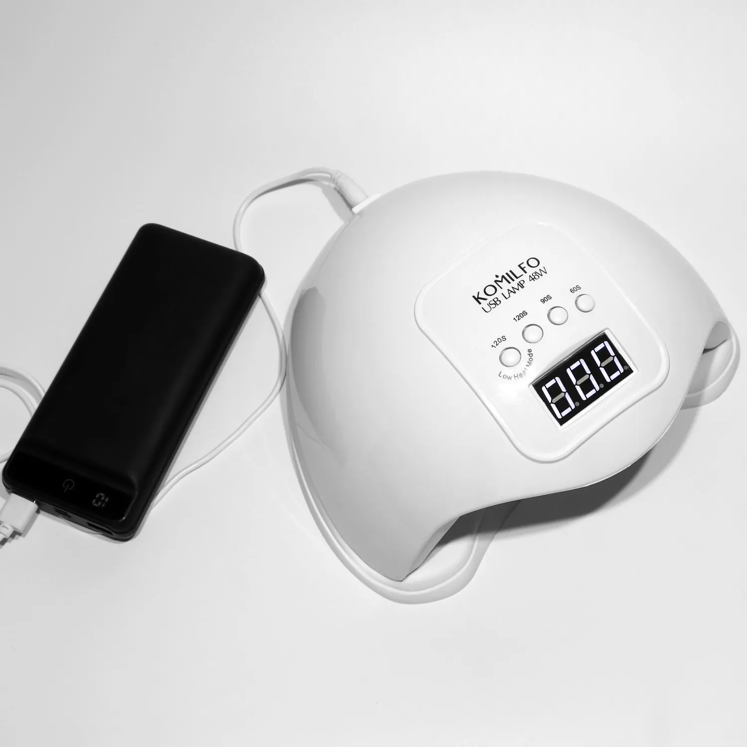 Komilfo USB Lampada Unghie LED/UV 48W Bianca