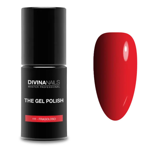 Diva Nails The Gel Polish 111 Fragoloso semipermanente 8ml fluo