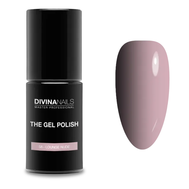 Divina Nails The Gel Polish 58 smalto semipermanente 8ml nude