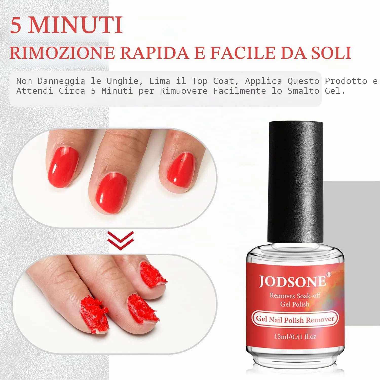 Jodsone Remover semipermanente 2x15ml rapido 3-5 min