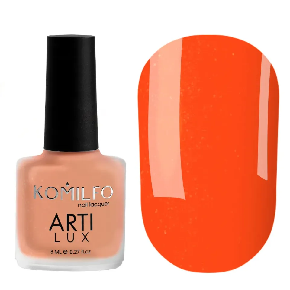 Komilfo ArtiLux 035 smalto unghie 8 ml arancione shimmer