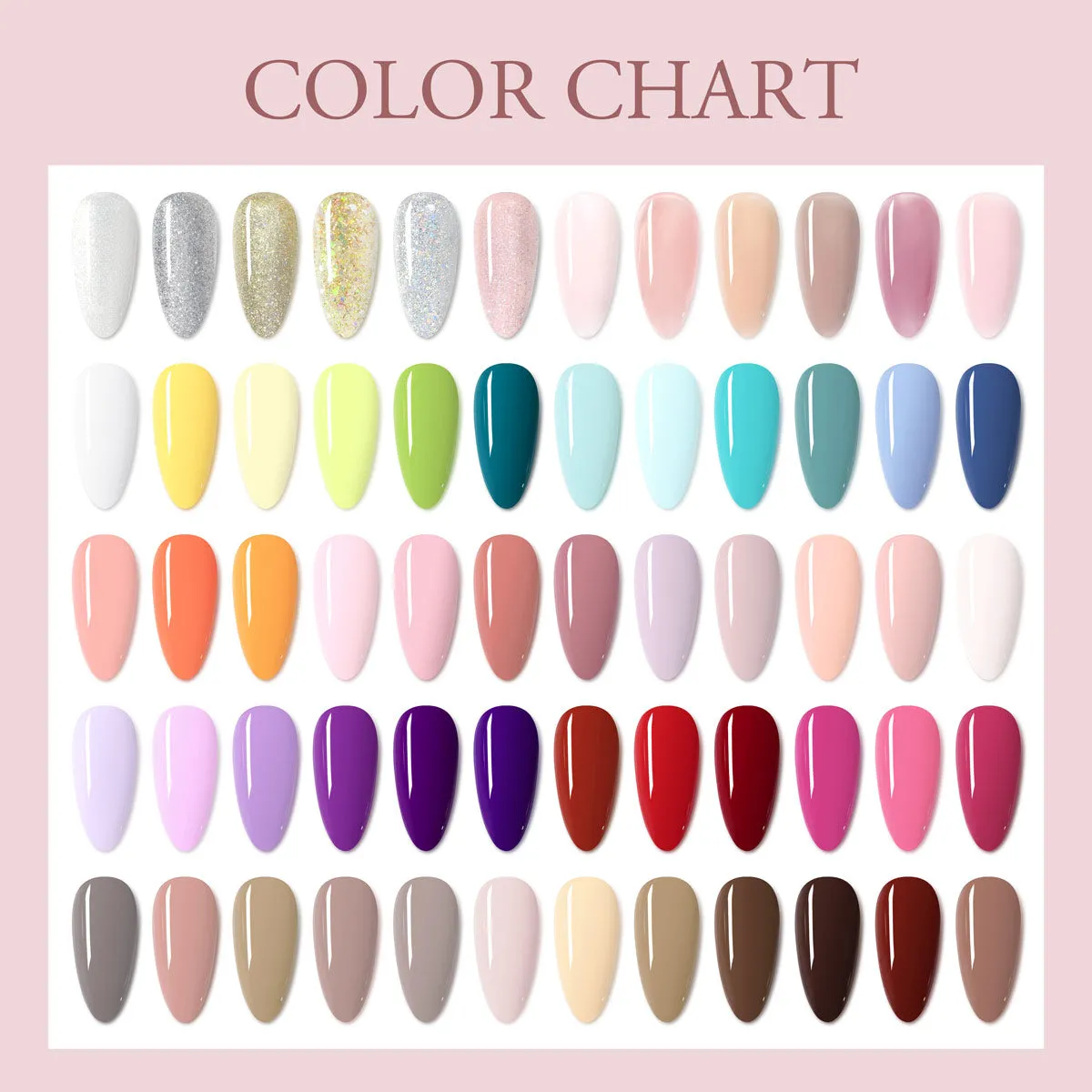 Venalisa VIP5 Kit Smalti Gel 60 Colori Hema Free