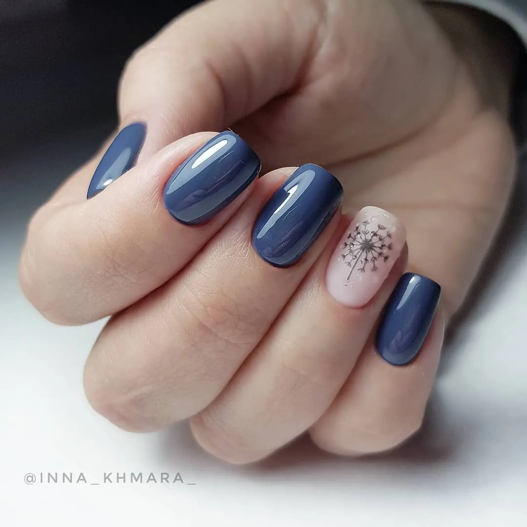 Komilfo Deluxe Dusk D294 smalto 8 ml grigio blu smalto