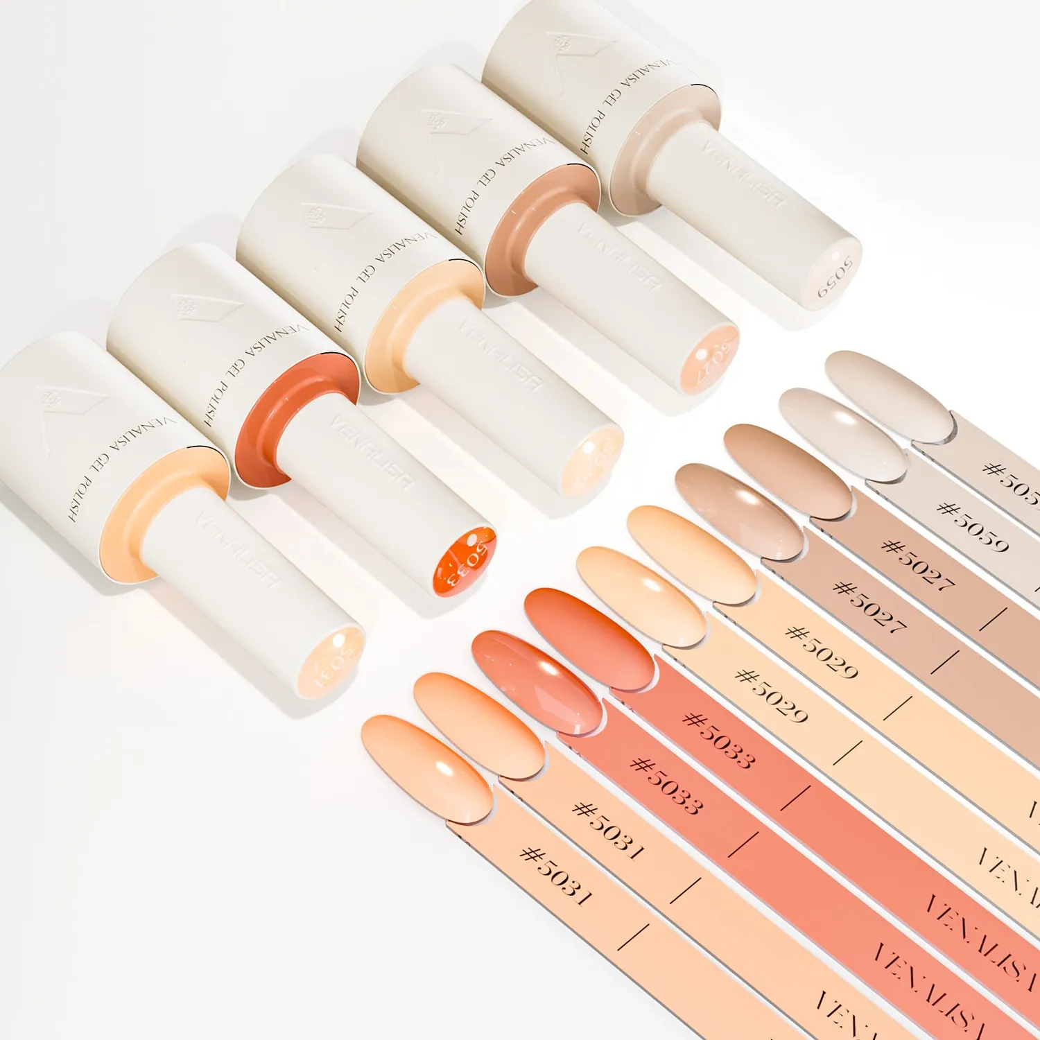 Venalisa Set 5 smalti semipermanenti 10ml vegan coprente