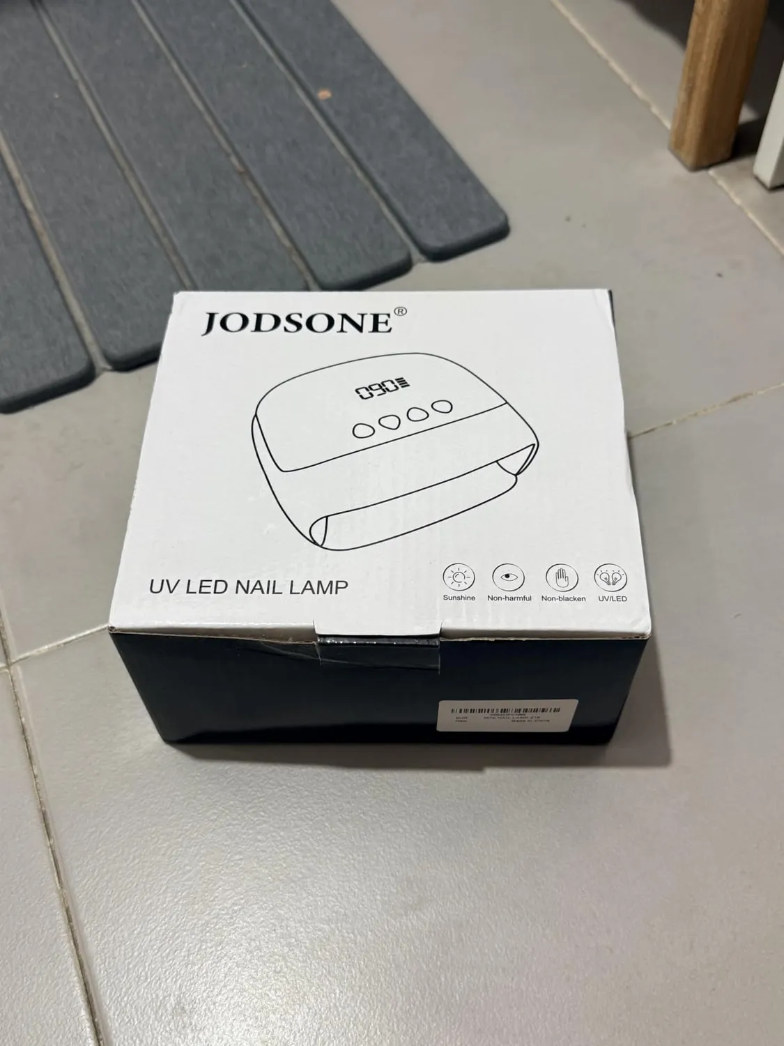 Jodsone lampada LED unghie ricaricabile specchio 24 led