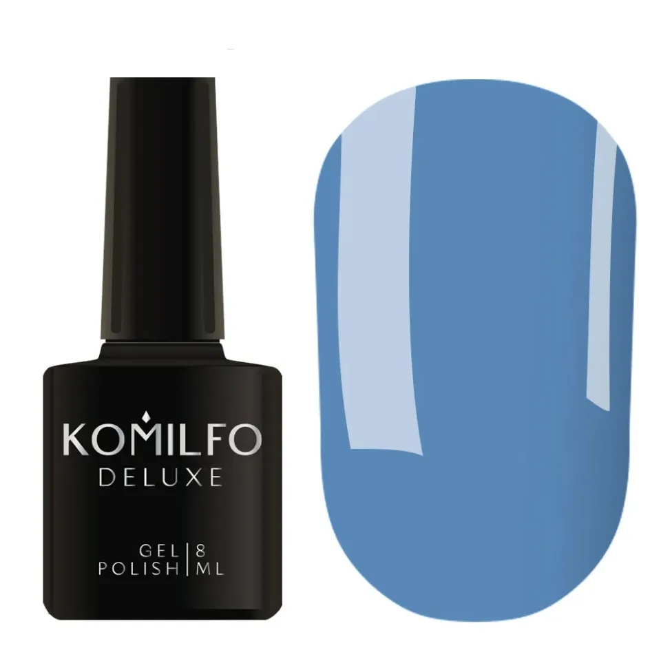 Komilfo Deluxe D131 smalto semipermanente blu 8 ml