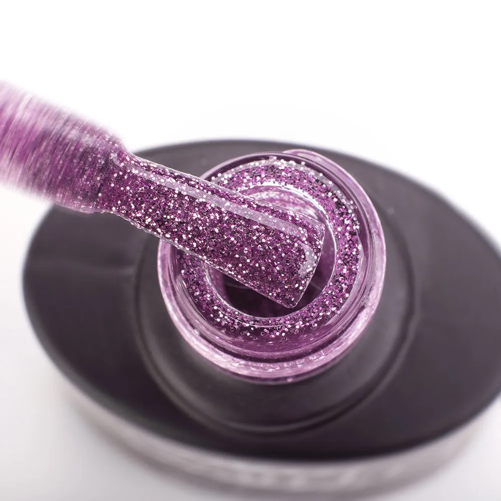 Komilfo Glitter G017 smalto semipermanente 8ml senza HEMA TPO