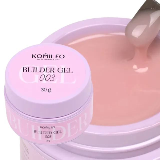 Komilfo Builder Gel 003 gel costruttore 30 g media viscosità