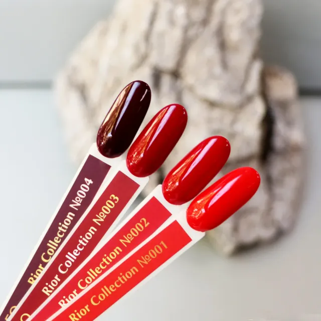 Komilfo Rior Collection palette smalto gel 4 colori