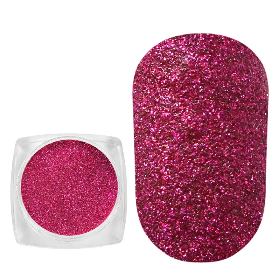 Komilfo Spangles 039 glitter unghie 2,5 g rosso cremisi