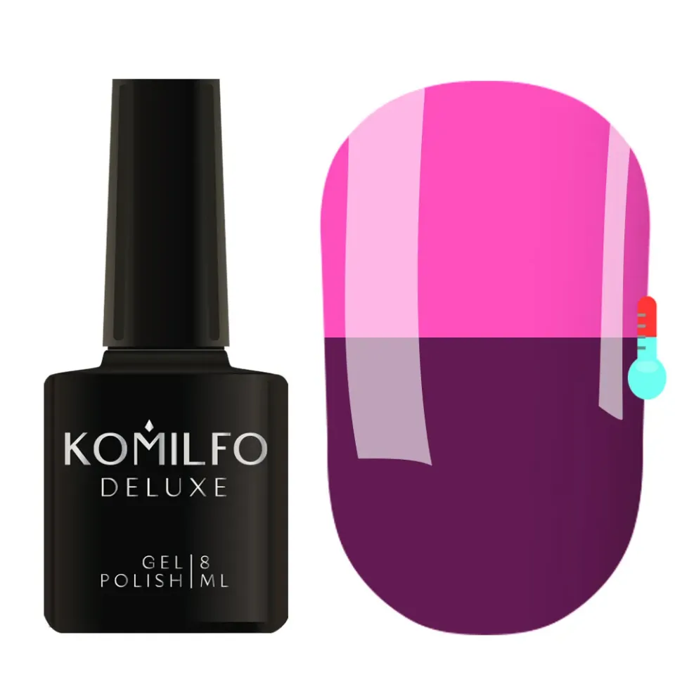 Komilfo DeLuxe Termo C007 smalto semipermanente 8 ml termico
