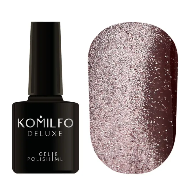 Komilfo Fairytale 002 smalto magnetico 8 ml rosa oro riflettente