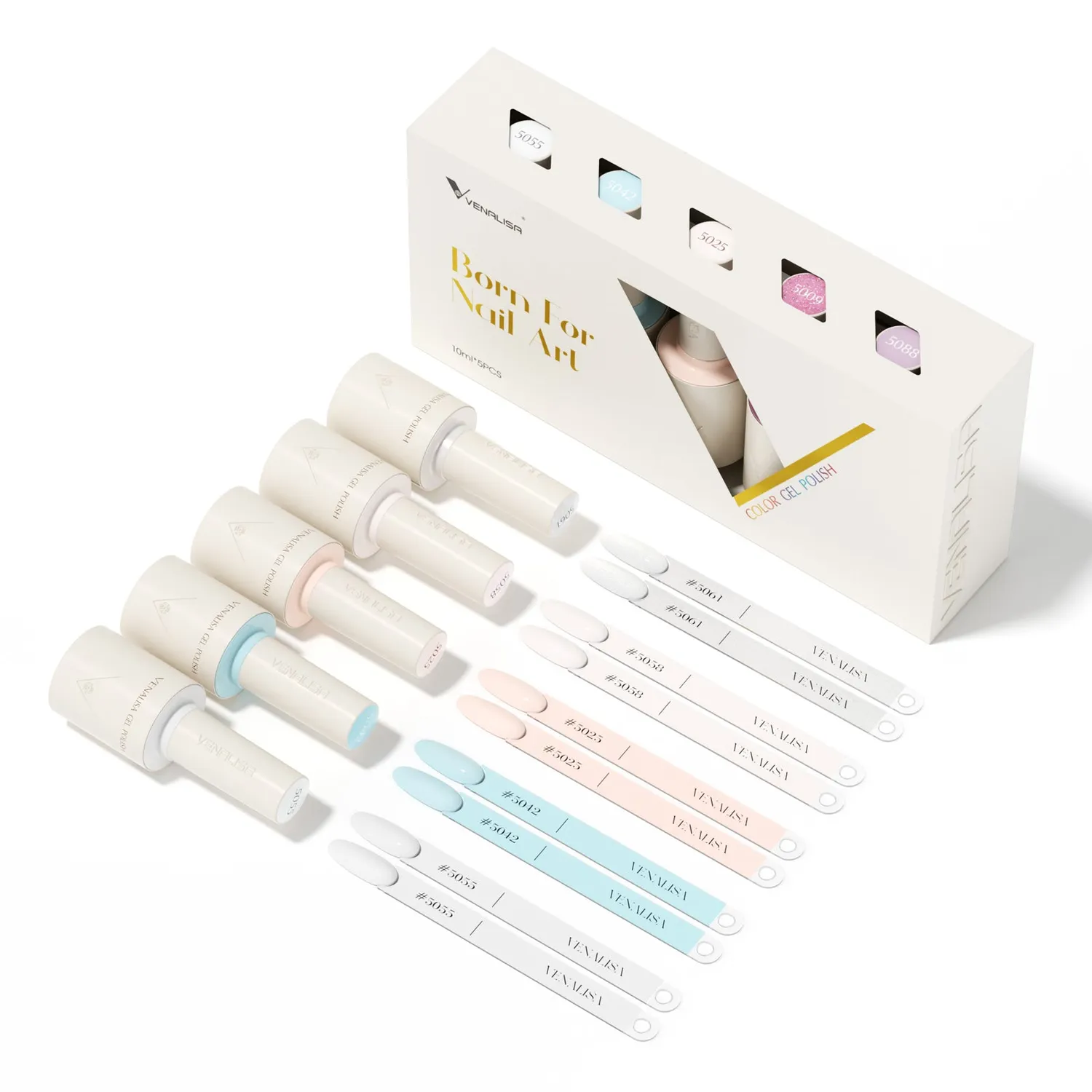 Venalisa Moonlight Sorbet set smalti semipermanenti 5x10ml