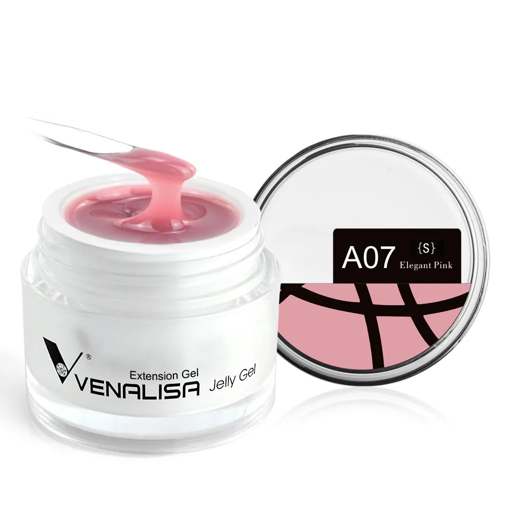 Venalisa Hard Jelly Builder Gel Unghie 15ml Hema Free