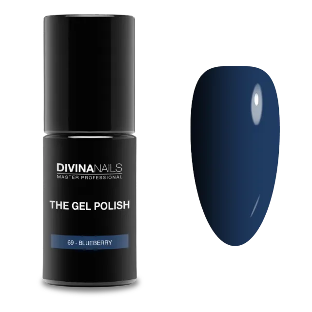 Diva Nails The Gel Polish 69 Blueberry semipermanente 8ml blu