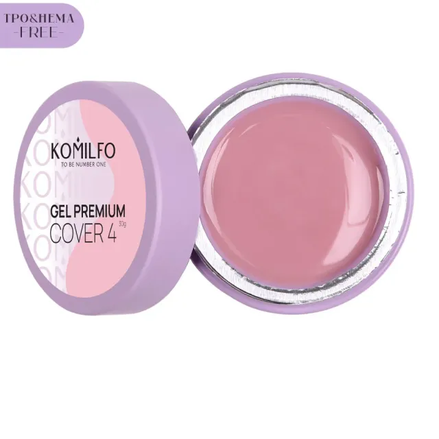 Komilfo Gel Premium Cover 4 gel ricostruzione 30 g naturale