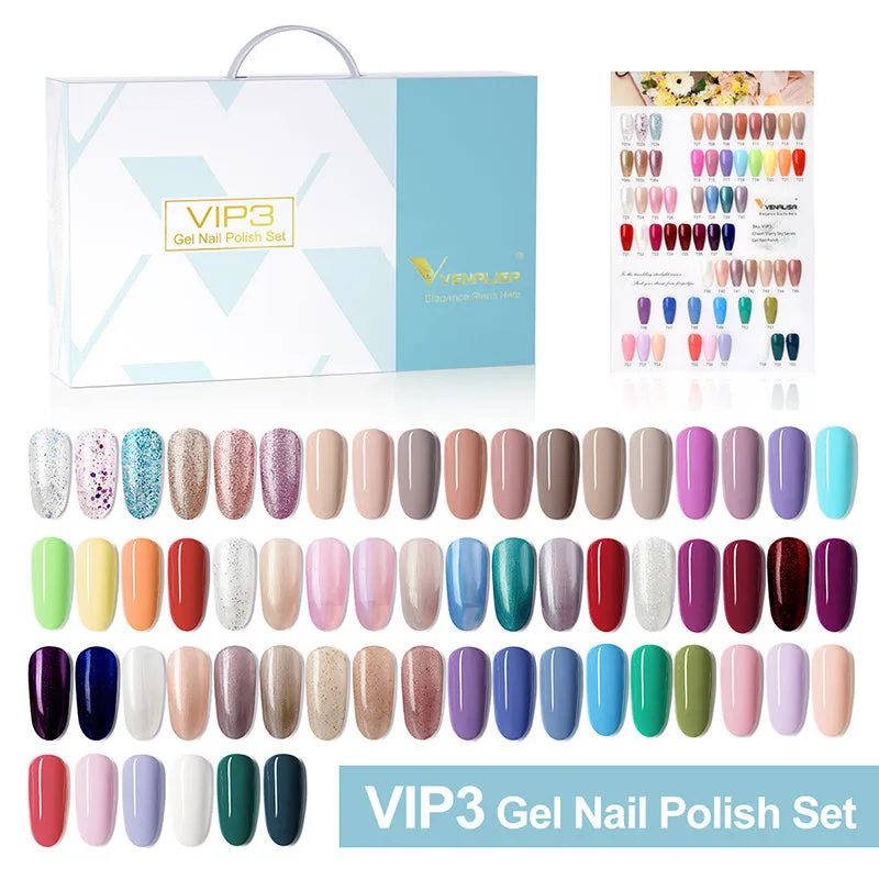 Venalisa VIP3 Kit Smalti Semipermanenti 60 Colori 7,5ml