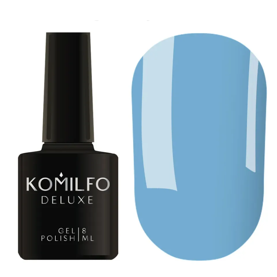 Komilfo Deluxe D133 smalto semipermanente blu 8 ml