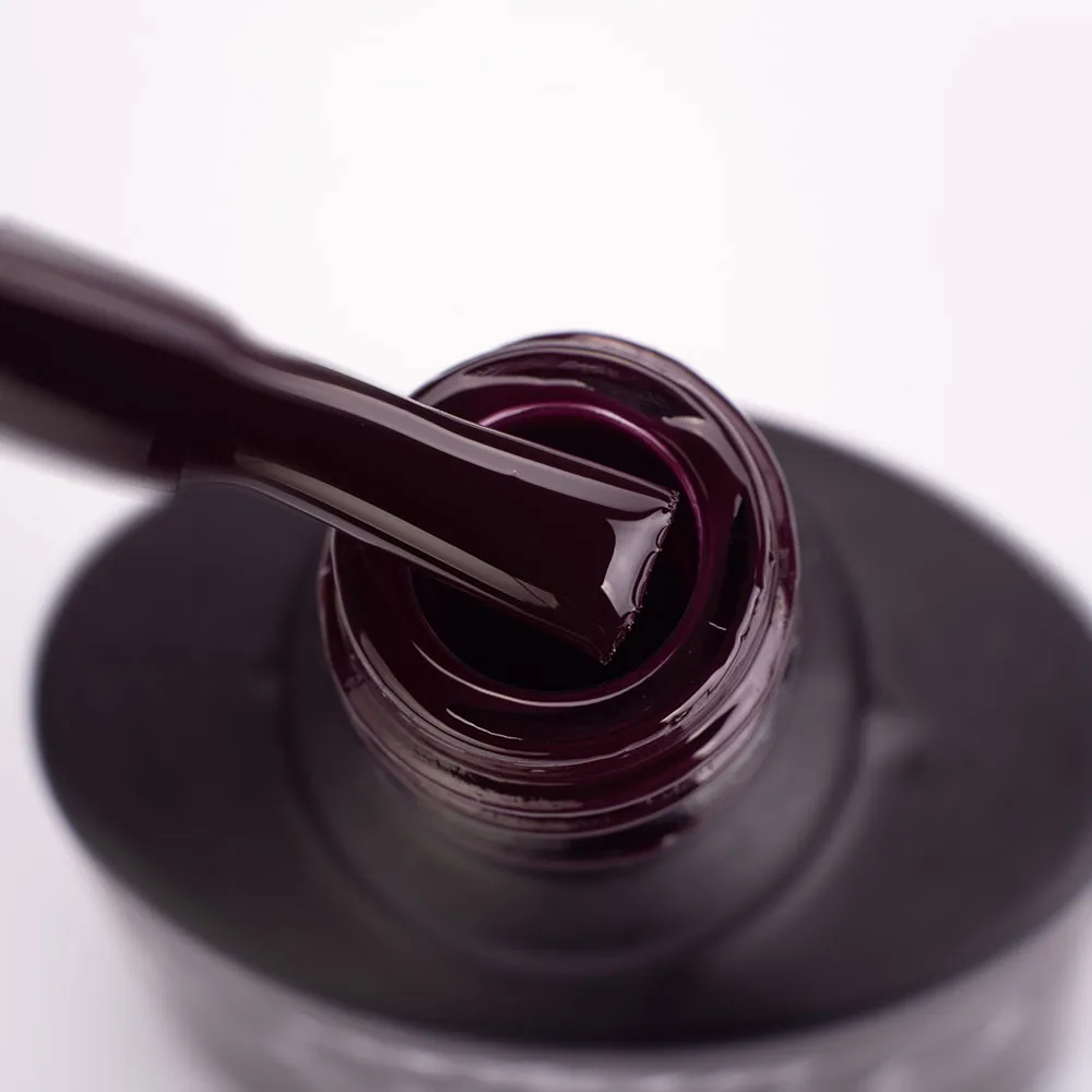 Komilfo Deluxe Dusk D300 smalto semipermanente bordeaux nero 8 ml