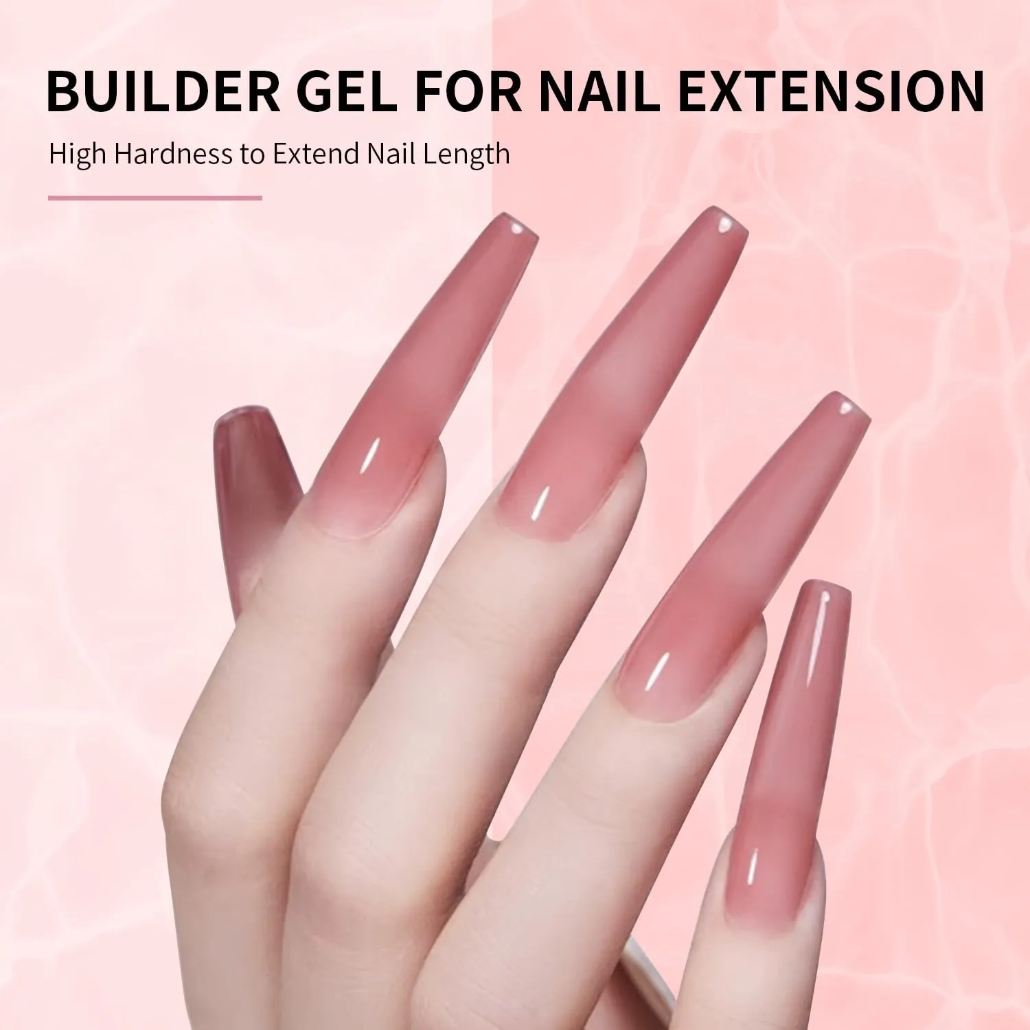 Jodsone Builder Gel Unghie 10ml marrone rossastro coprente