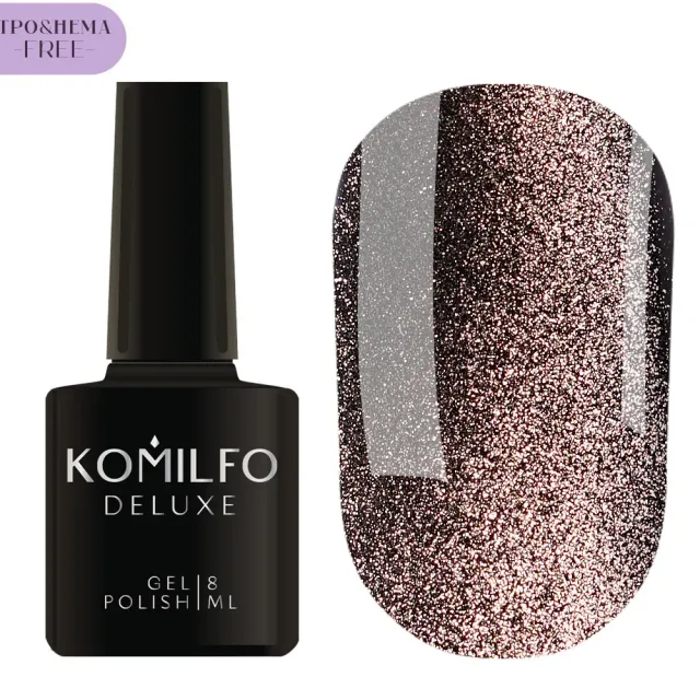 Komilfo 9D Cat Eye 005 smalto magnetico 8 ml HEMA free