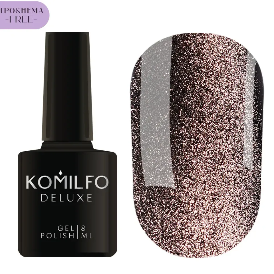 Komilfo 9D Cat Eye 005 smalto magnetico 8 ml HEMA free