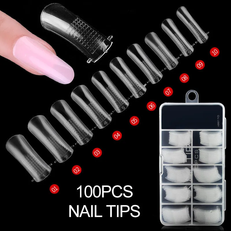 Venalisa Nail Tips 100 pz unghie finte naturali